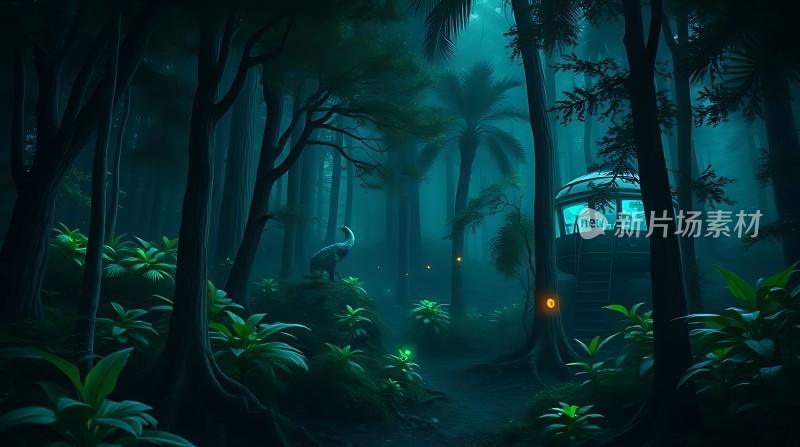 神秘森林秘境探秘