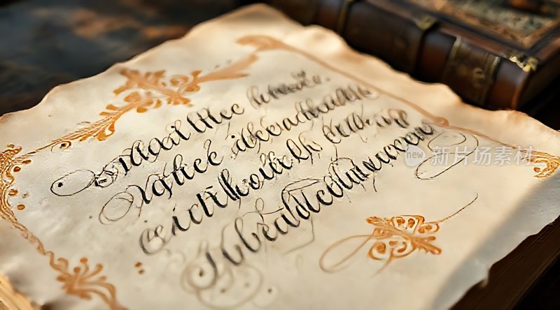 古卷秘文神秘手稿