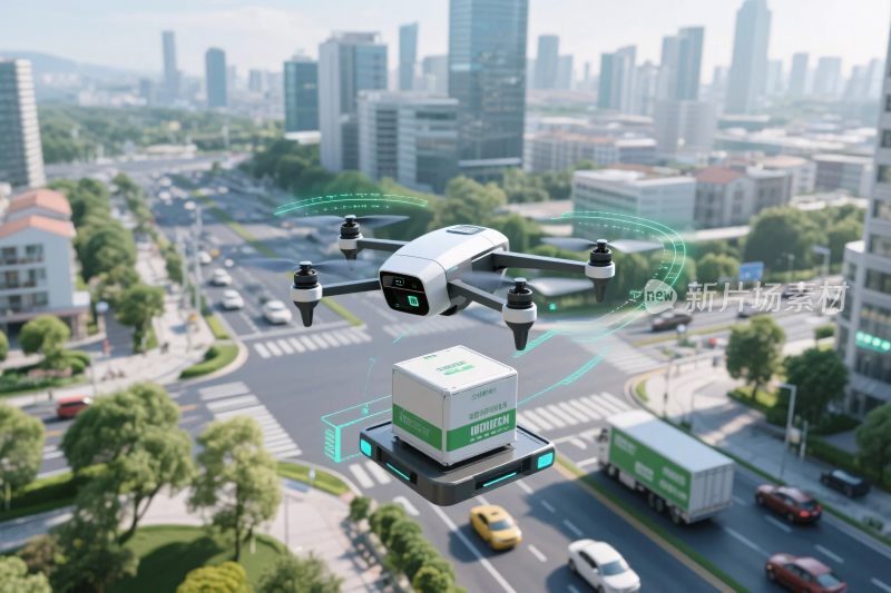 无人机城市配送场景