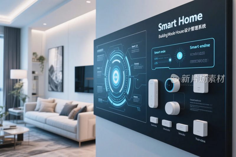 现代客厅智能系统界面