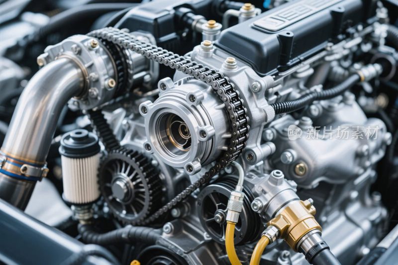 汽车发动机内部机械