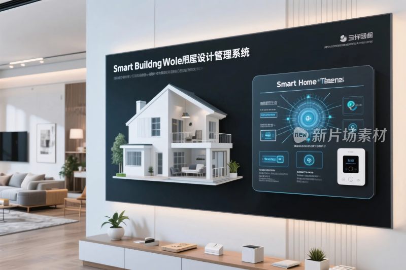 智能家居系统展示画面