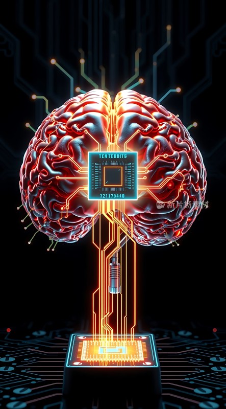 智能大脑芯片连接