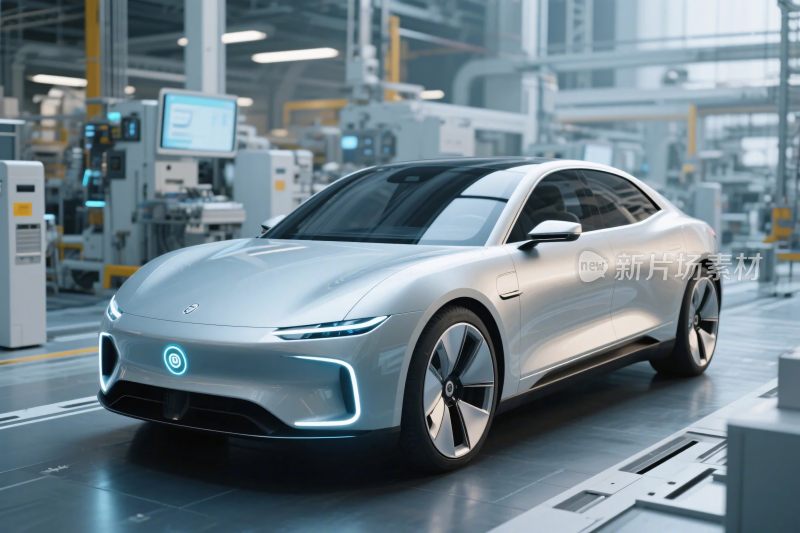 未来汽车工厂场景