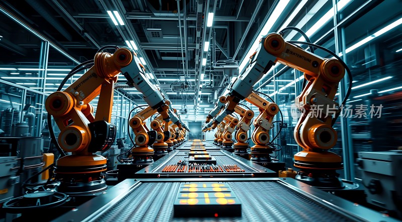 工业机器人生产线