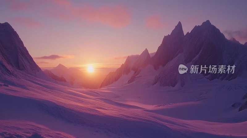 雪山大场景