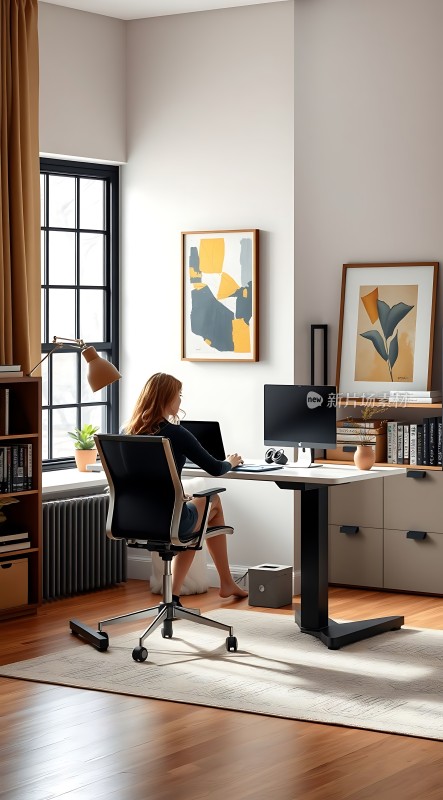 现代简约办公空间舒适工作环境