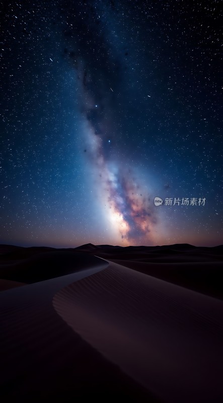 星空下的沙丘之旅