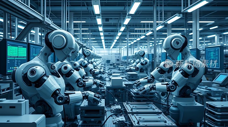 智能机器人生产线