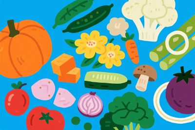 多彩果蔬插画集合 多彩果蔬插画集合