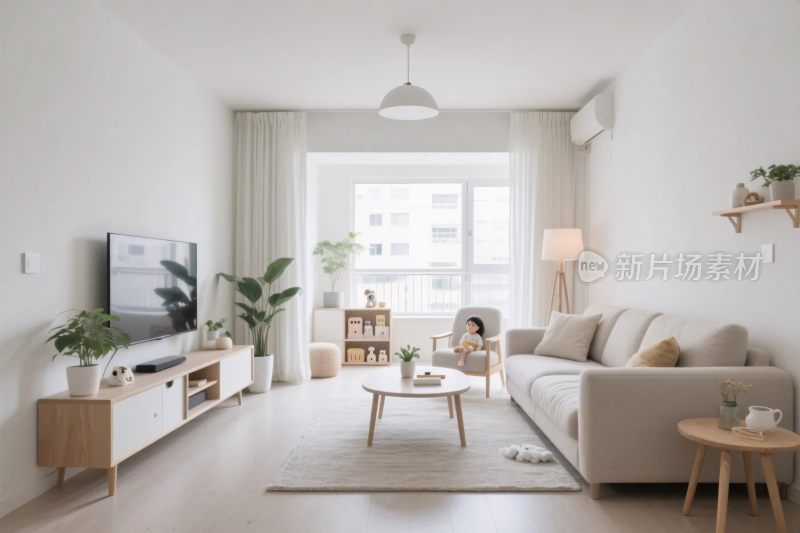 现代简约客厅布置