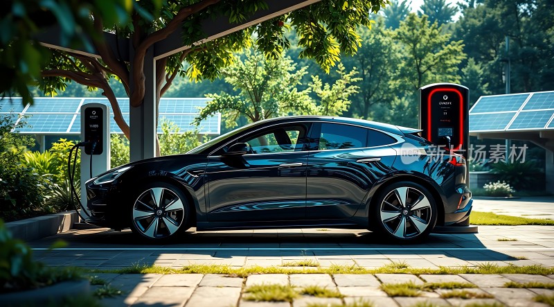 新能源车充电站绿色出行新选择！