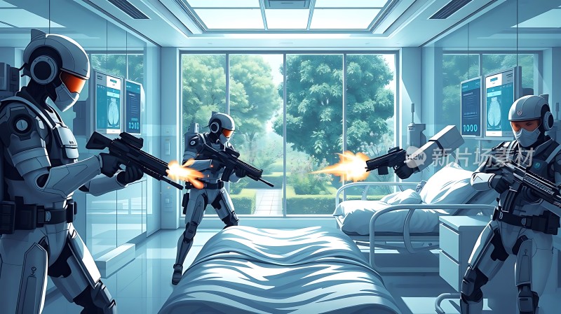 未来战士护院战