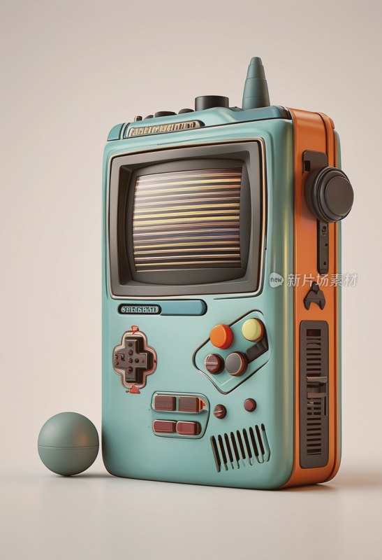 复古游戏机图标
