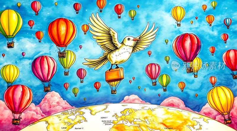 世界旅行热气球之旅