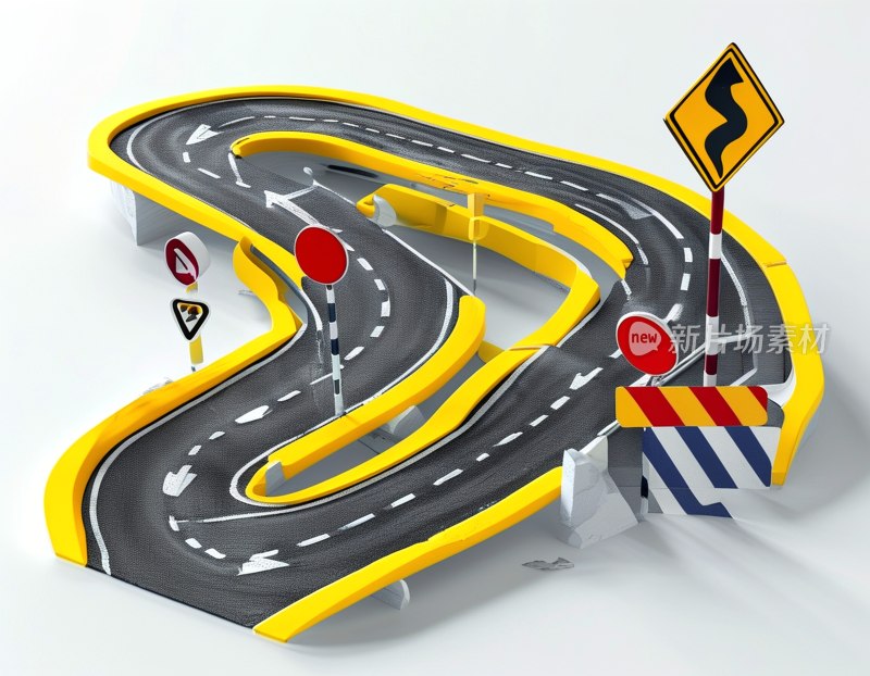 道路警告标志设计