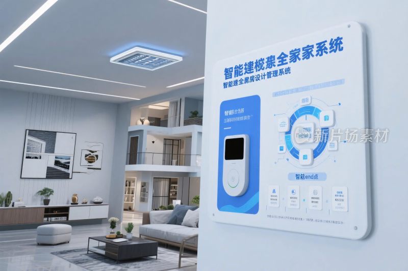 智能家居系统宣传图