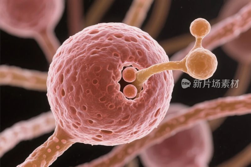 微生物细胞微观图