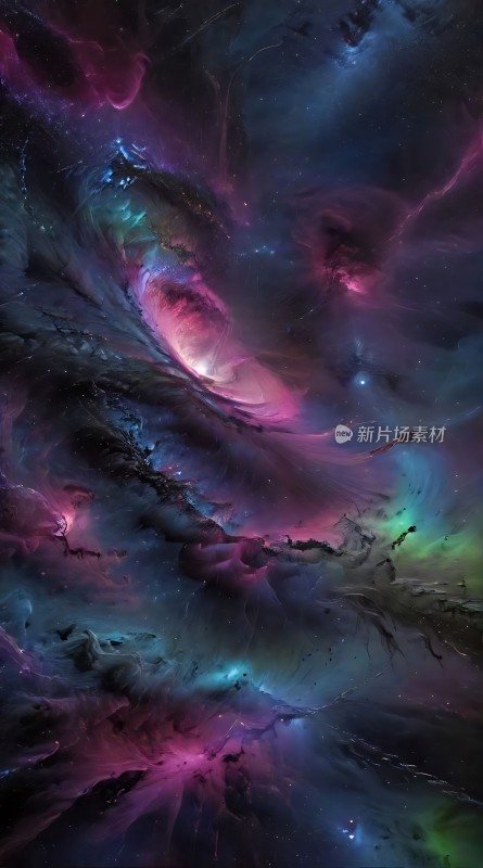 宇宙奇观星云幻彩