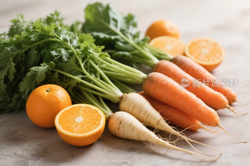 新鲜蔬菜水果静物