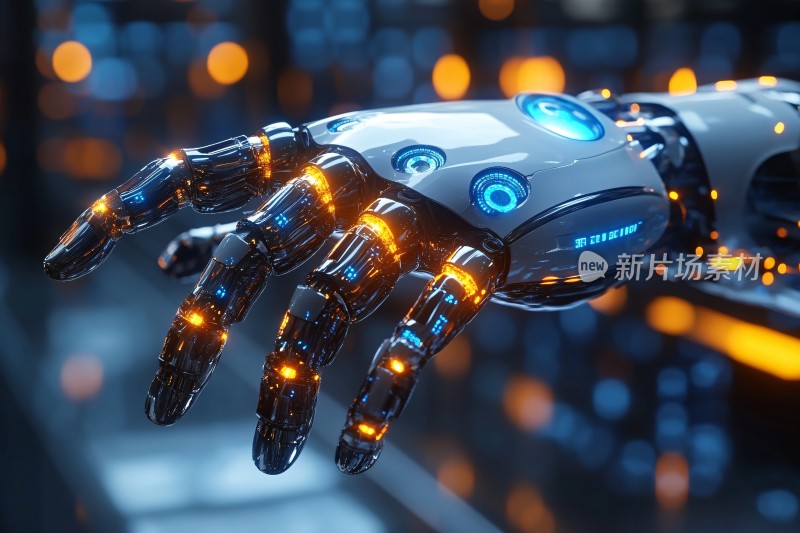 科技感十足的机械手臂