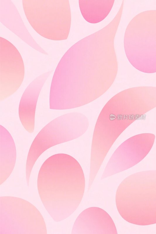 粉色抽象几何图案