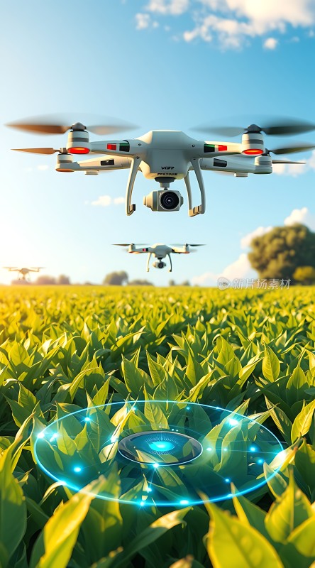无人机监测农田作物生长状况