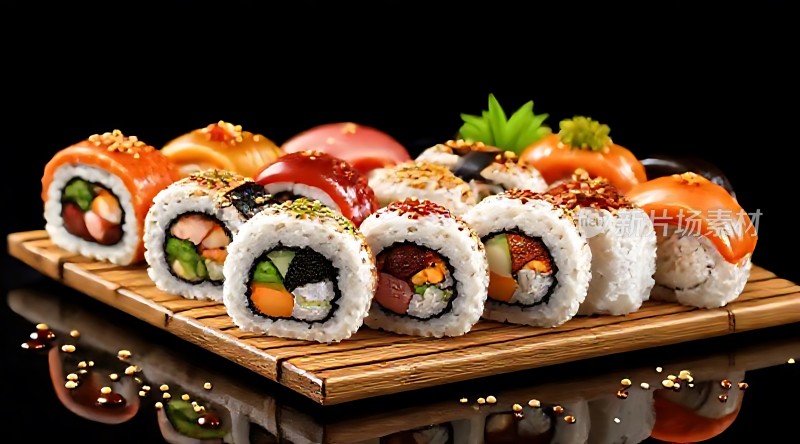 寿司盛宴美味呈现