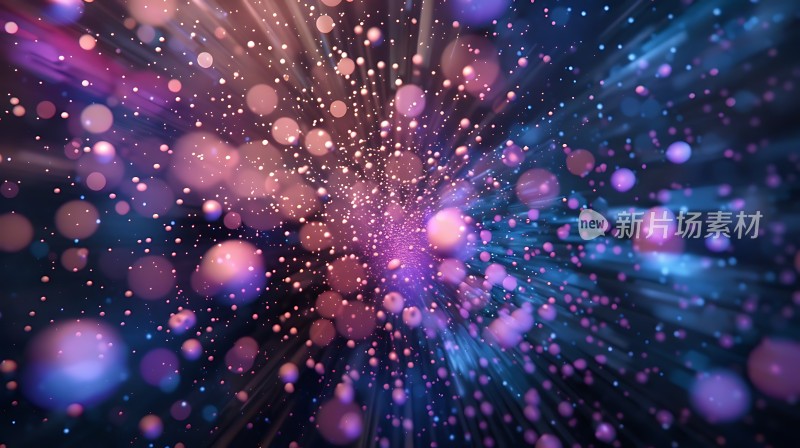 璀璨星河梦幻光晕