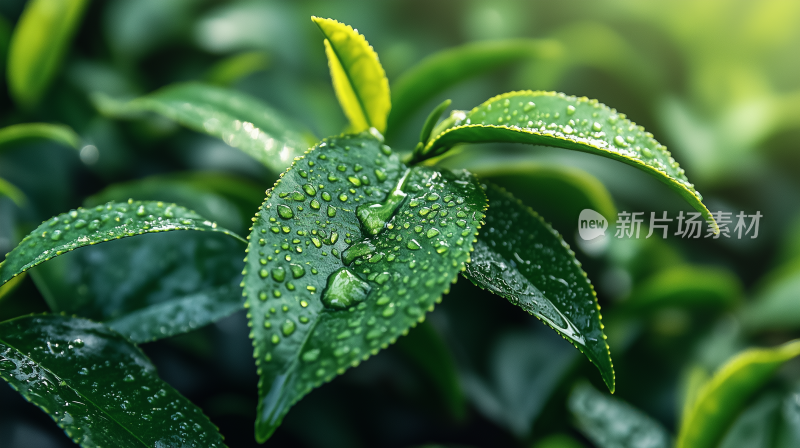 雨珠38茶叶 绿茶 茶园