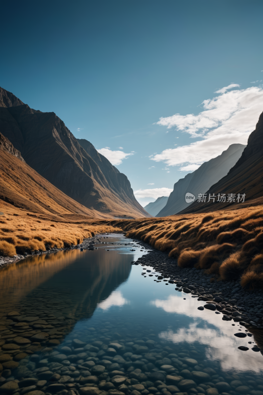 蓝天白云风景自然风光图片