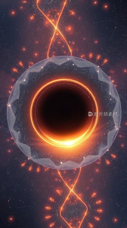 时空隧道穿越黑洞
