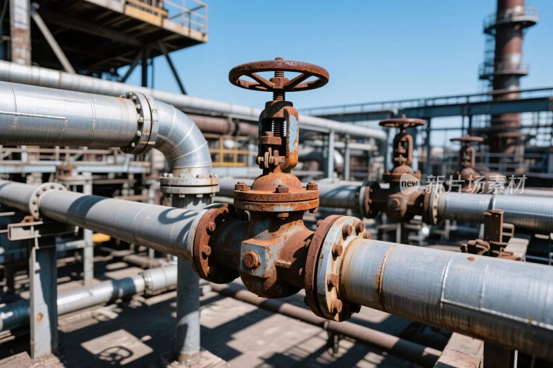 工业管道与阀门场景