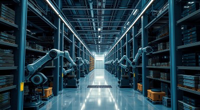 智能仓储机器人高效作业 智能仓储机器人高效作业