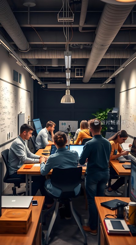 团队协作头脑风暴会议