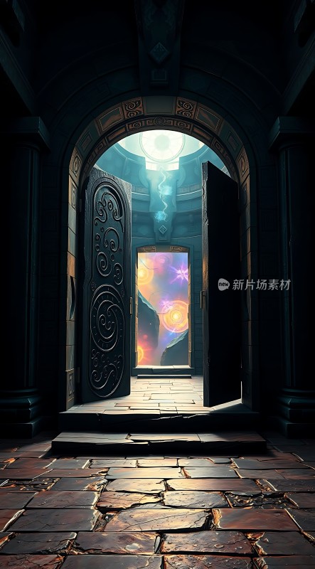 神秘门户通往奇幻世界的钥匙