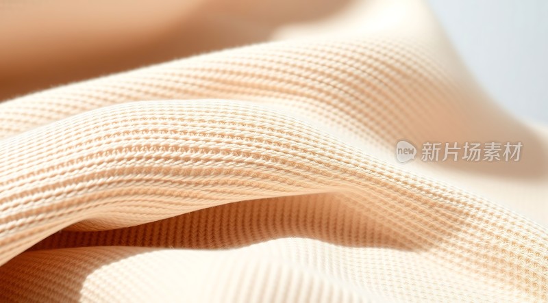 浅色布料纹理特写