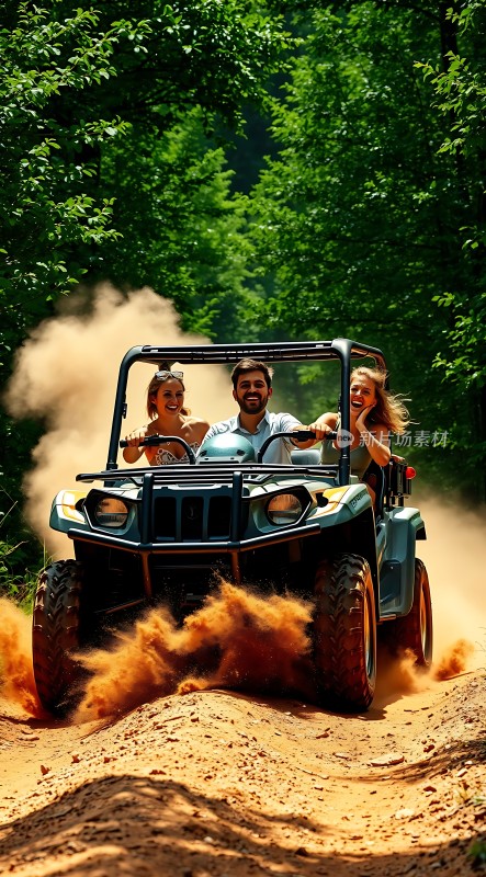三人越野车冒险之旅