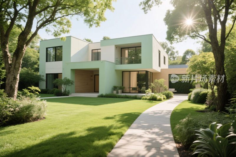 现代住宅庭院景观