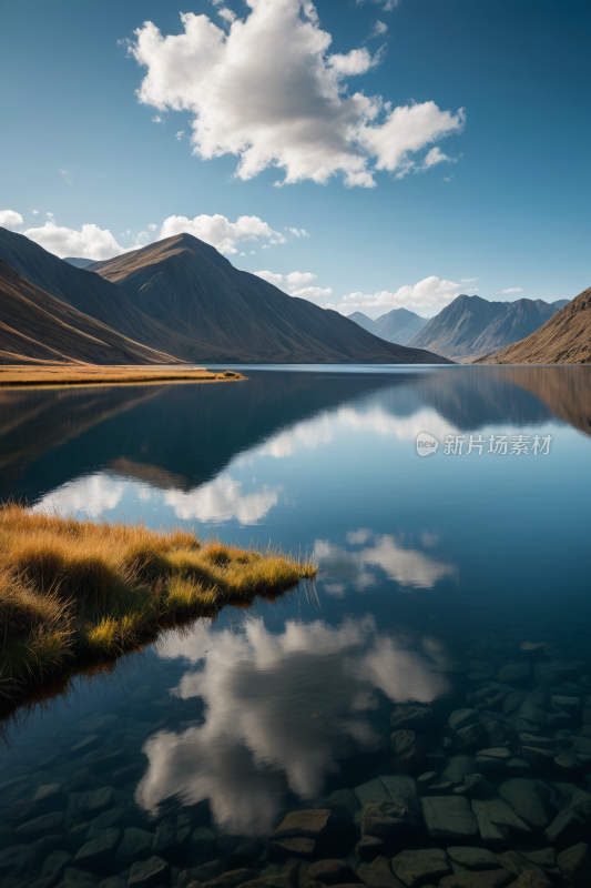 湖泊自然风景风光高清图片