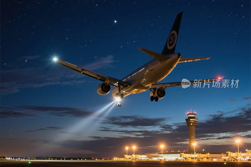 机场晚航班起降