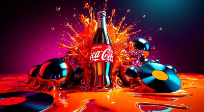 新片场素材 CocaCola