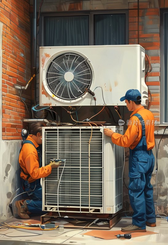 维修空调专家拆检