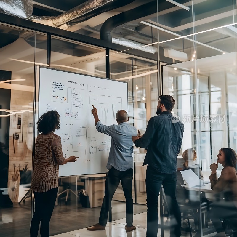 团队协作头脑风暴会议