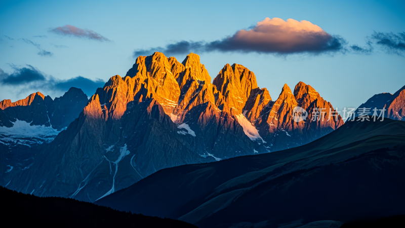 大山的美景