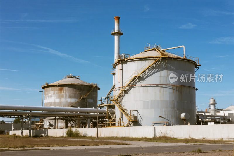 工业储罐设施场景