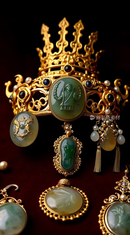 金镶玉珠宝首饰展示