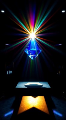 璀璨钻石闪耀光芒