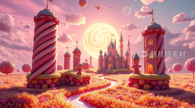 糖果王国梦幻城堡
