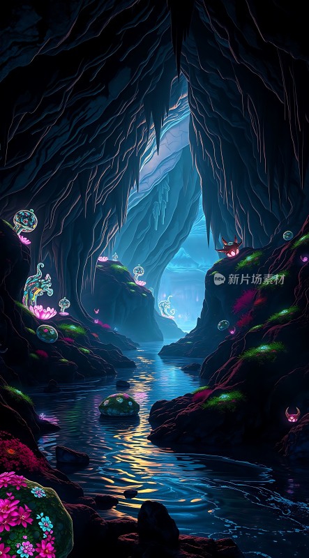 神秘洞穴秘境探险之旅